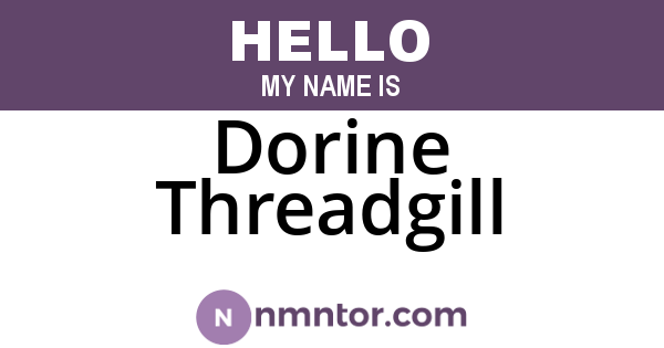 Dorine Threadgill