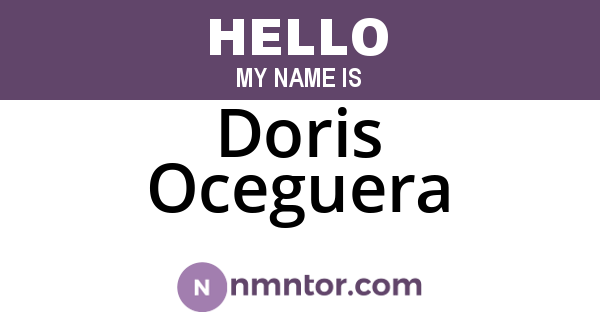 Doris Oceguera