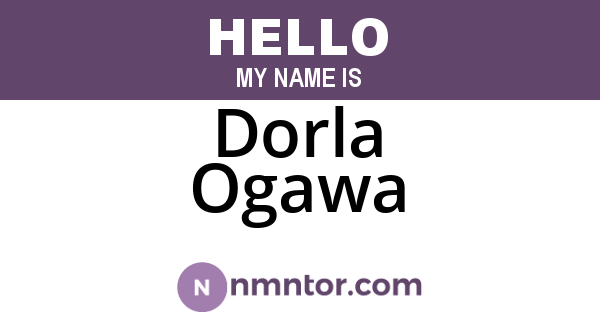 Dorla Ogawa