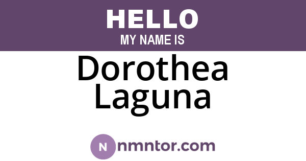 Dorothea Laguna