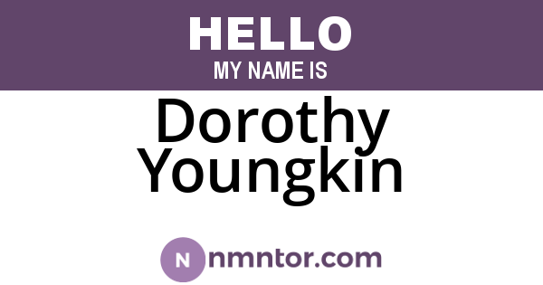 Dorothy Youngkin