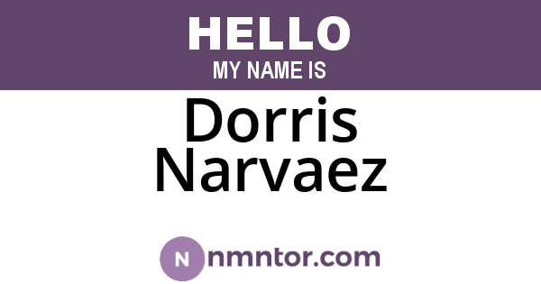 Dorris Narvaez
