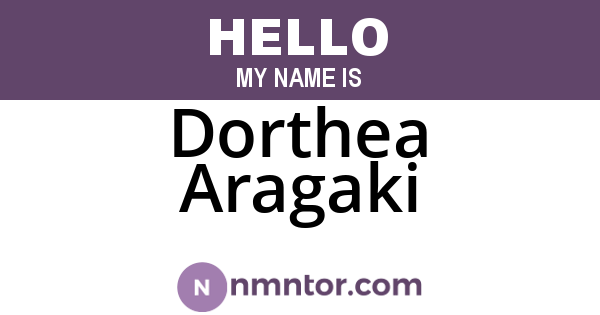 Dorthea Aragaki