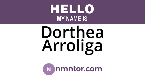 Dorthea Arroliga