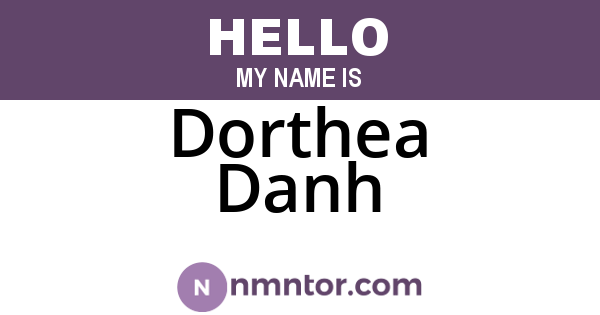 Dorthea Danh