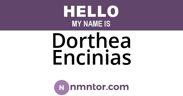 Dorthea Encinias