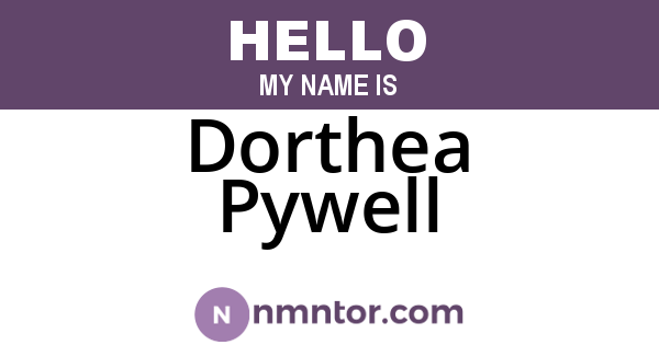 Dorthea Pywell
