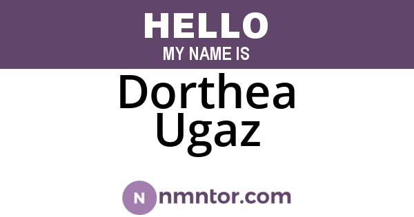 Dorthea Ugaz