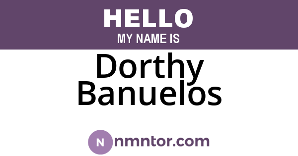 Dorthy Banuelos