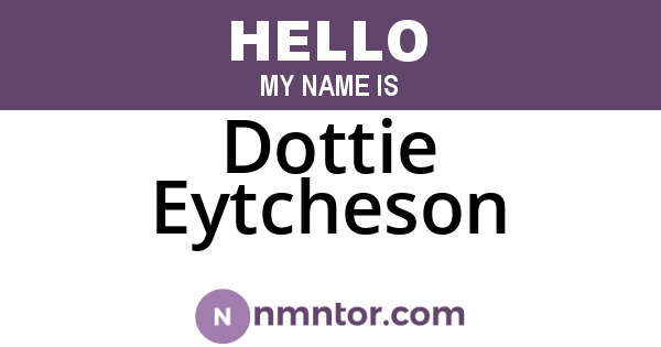 Dottie Eytcheson