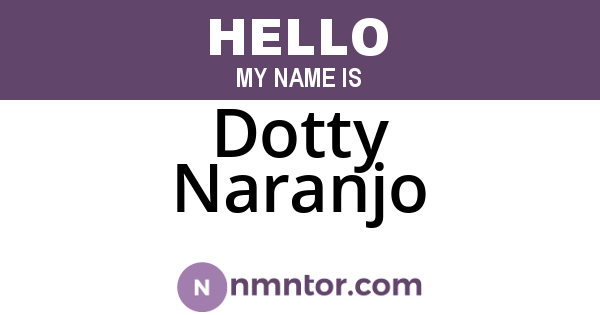 Dotty Naranjo