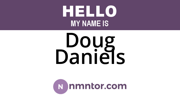 Doug Daniels