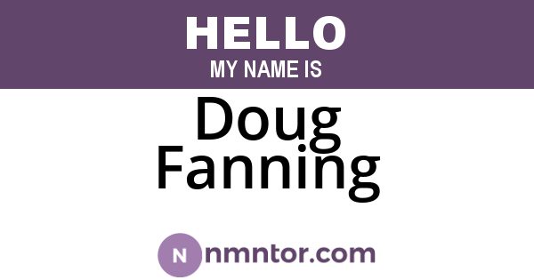 Doug Fanning