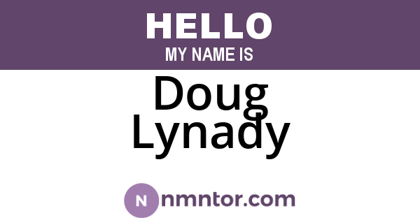 Doug Lynady