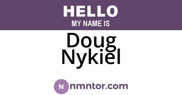 Doug Nykiel