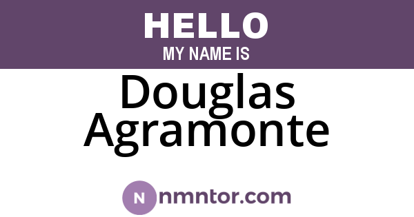 Douglas Agramonte