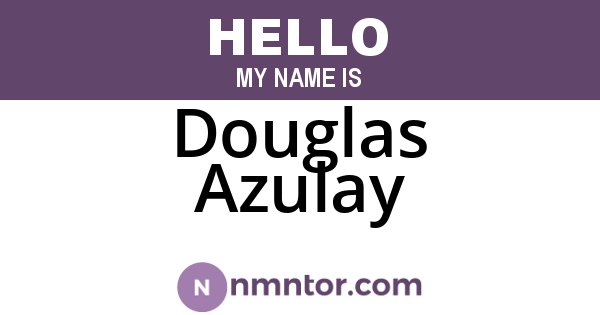 Douglas Azulay