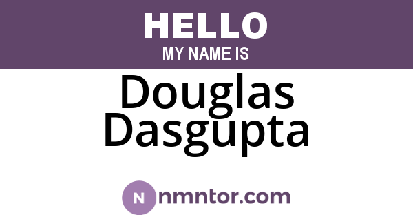 Douglas Dasgupta
