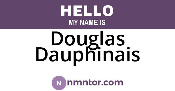 Douglas Dauphinais