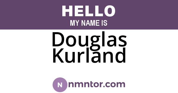 Douglas Kurland