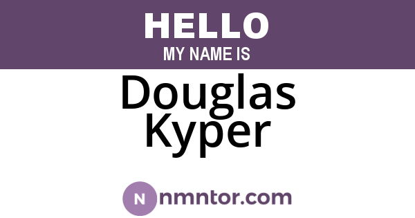 Douglas Kyper