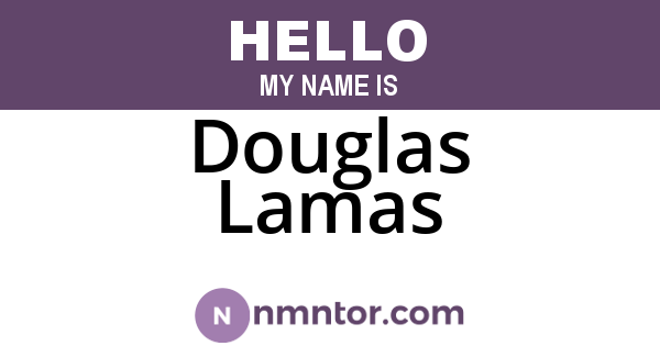 Douglas Lamas