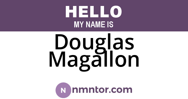 Douglas Magallon