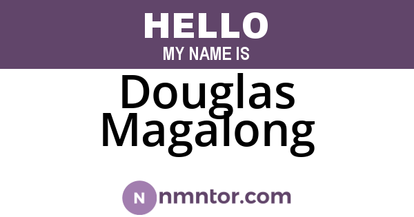 Douglas Magalong
