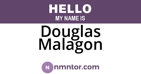 Douglas Malagon