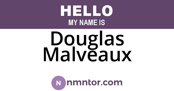 Douglas Malveaux