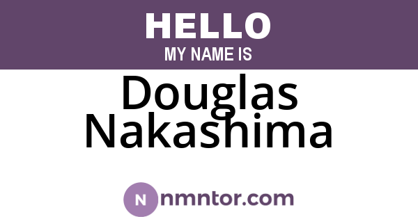 Douglas Nakashima