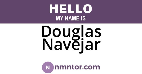 Douglas Navejar