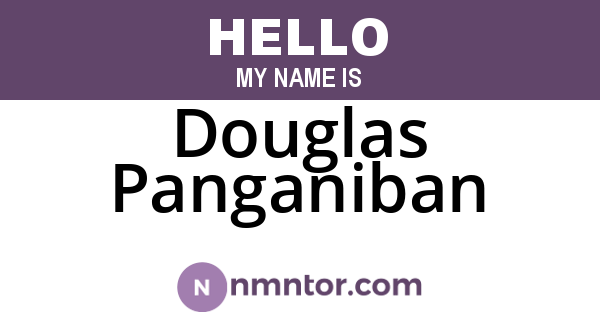 Douglas Panganiban