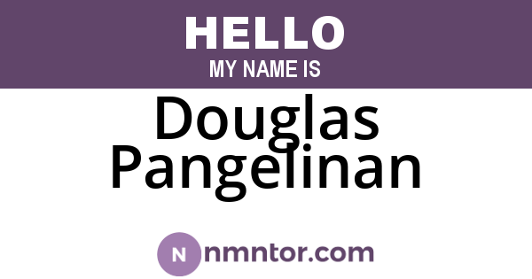 Douglas Pangelinan