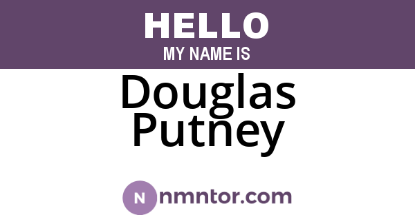 Douglas Putney