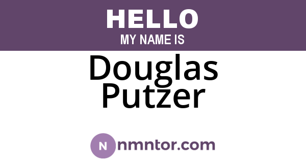 Douglas Putzer