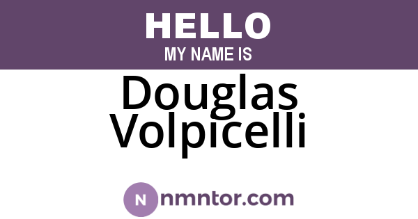 Douglas Volpicelli