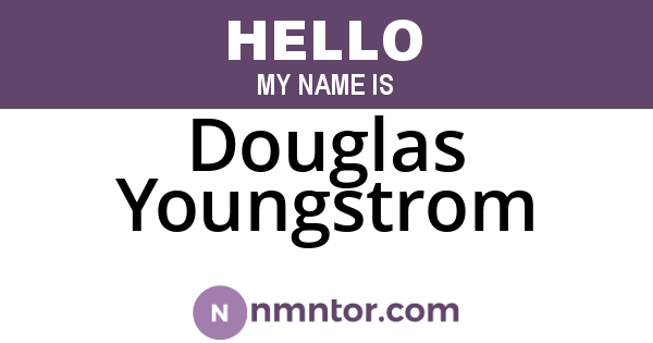 Douglas Youngstrom