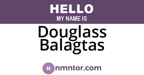 Douglass Balagtas