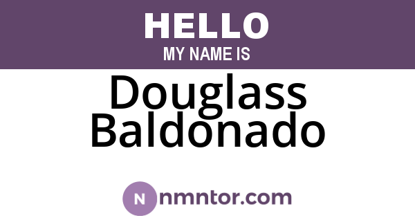 Douglass Baldonado
