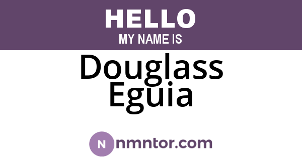 Douglass Eguia