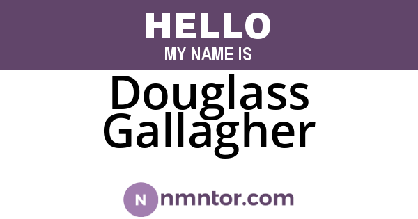 Douglass Gallagher