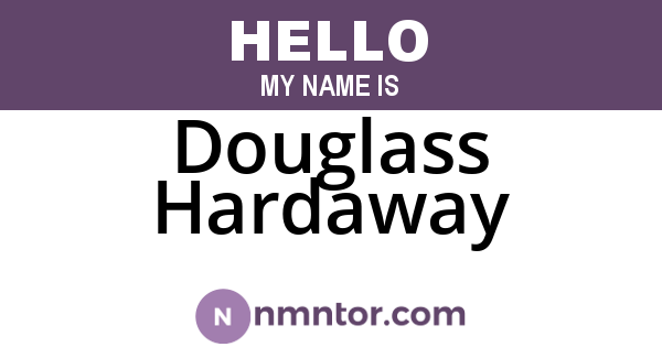Douglass Hardaway