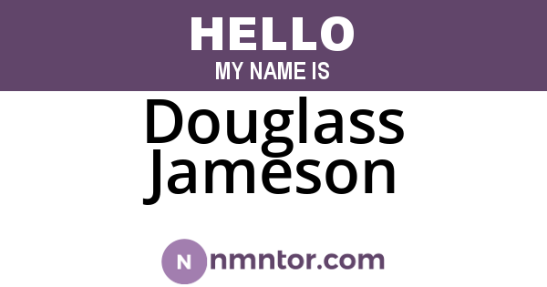Douglass Jameson