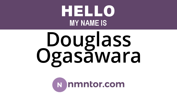 Douglass Ogasawara