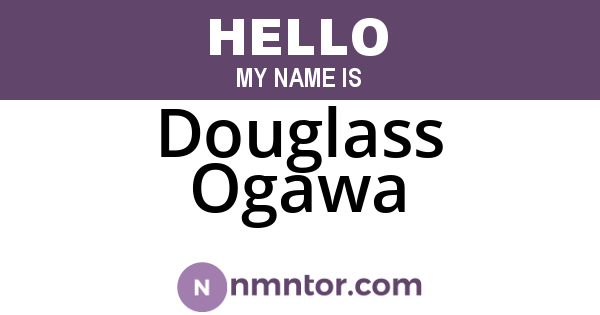 Douglass Ogawa