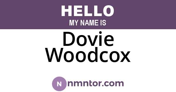 Dovie Woodcox