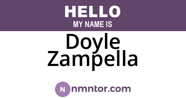 Doyle Zampella