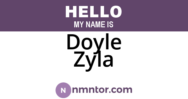 Doyle Zyla