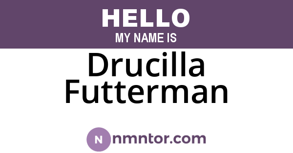 Drucilla Futterman